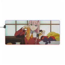 Cargar imagen en el visor de la galería, Zero Two&#39;s Honeyed Ham RGB LED Mouse Pad (Desk Mat)
