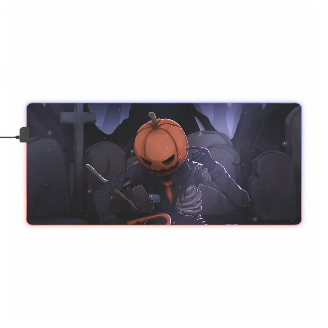 Anime Halloween RGB LED Mouse Pad (Desk Mat)