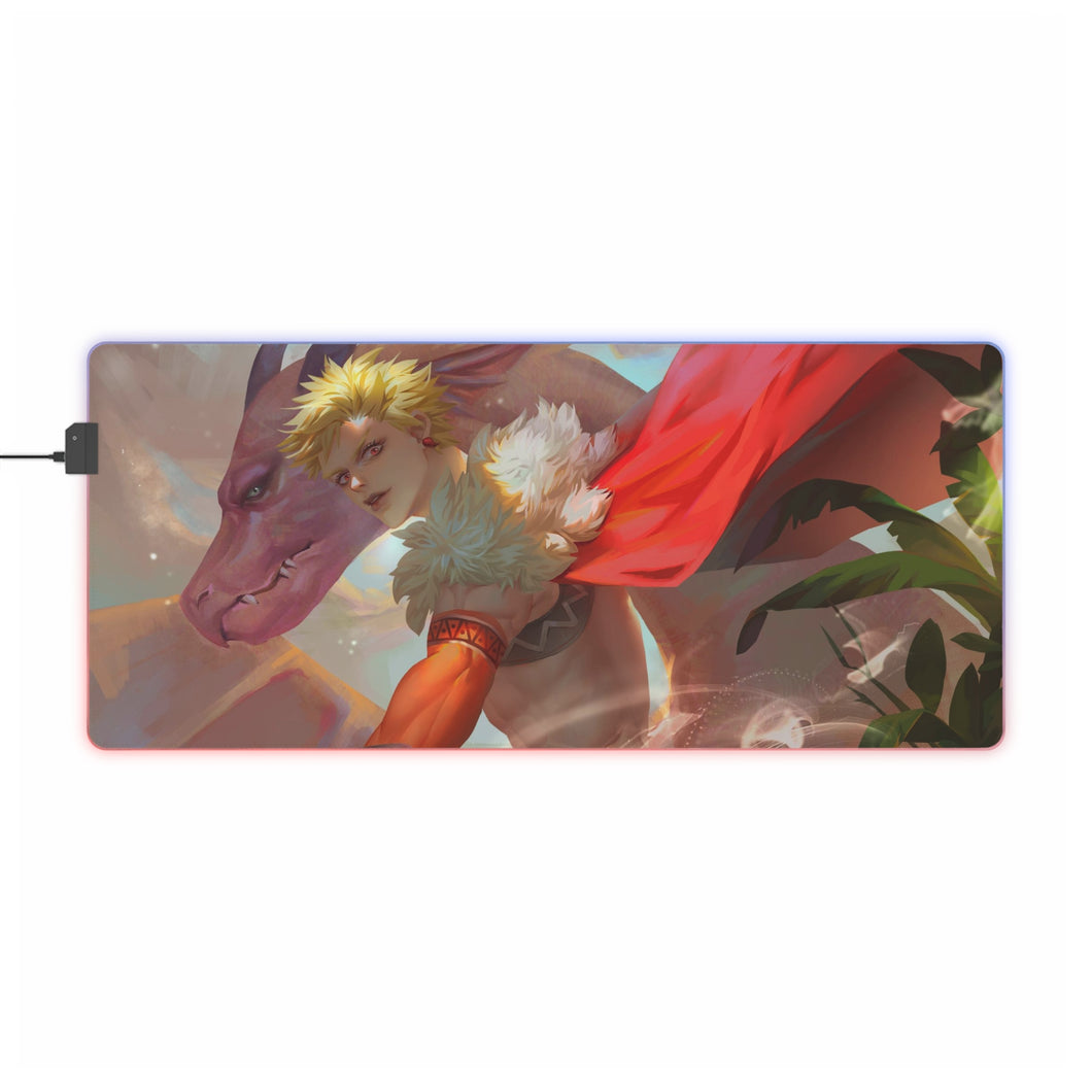 My Hero Academia Katsuki Bakugou RGB LED Mouse Pad (Desk Mat)