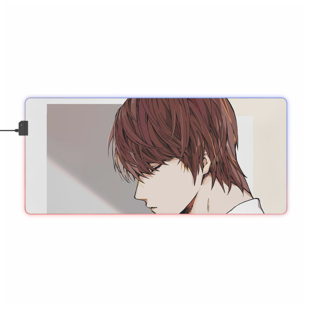 Death Note Light Yagami RGB LED Mouse Pad (Desk Mat)