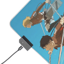 Cargar imagen en el visor de la galería, Anime Attack On Titan RGB LED Mouse Pad (Desk Mat)
