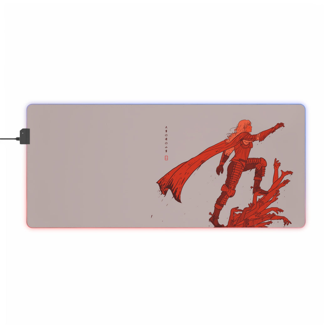 Anime Berserk RGB LED Mouse Pad (Desk Mat)