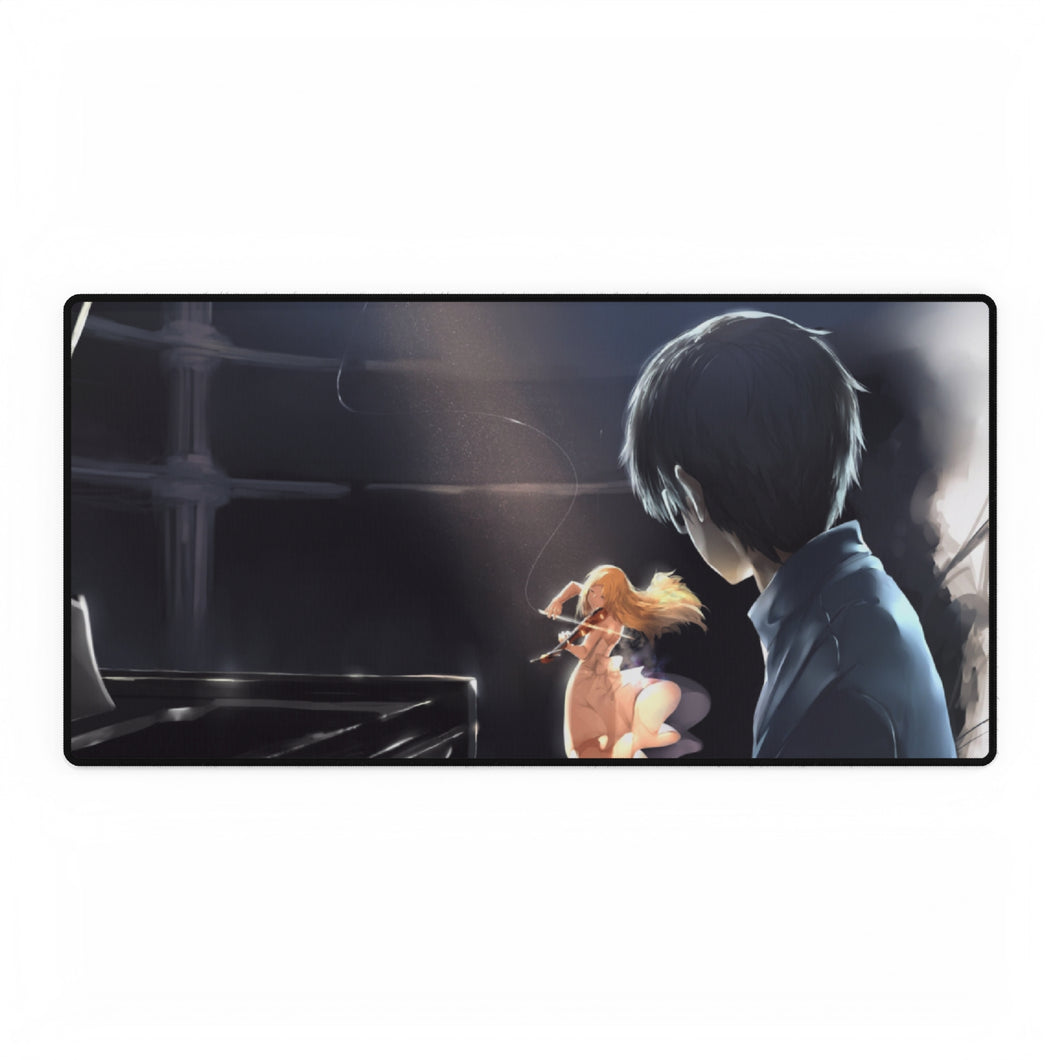 Arima and Kaori Mouse Pad (Desk Mat)