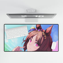 Load image into Gallery viewer, Sakura Laurel Mouse Pad (Desk Mat)
