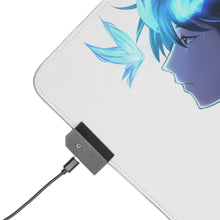 Load image into Gallery viewer, Blue Exorcist RGB LED Mouse Pad (Desk Mat)
