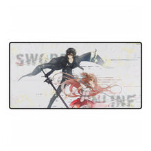 Load image into Gallery viewer, Yuuki Asuna &amp; Kirigaya Kazuto Mouse Pad (Desk Mat)
