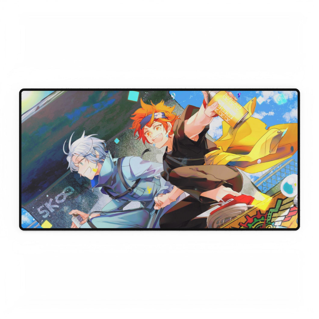 Langa Hasegawa & Reki Kyan Mouse Pad (Desk Mat)