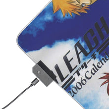 Cargar imagen en el visor de la galería, Bleach Ichigo Kurosaki, Rukia Kuchiki, Renji Abarai, Orihime Inoue, Yasutora Sado RGB LED Mouse Pad (alfombra de escritorio)
