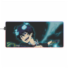 Cargar imagen en el visor de la galería, Blue Exorcist Rin Okumura RGB LED Mouse Pad (Desk Mat)
