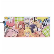 Cargar imagen en el visor de la galería, Gabriel DropOut Satanichia Kurumizawa Mcdowell, Gabriel Tenma White, Vignette Tsukinose April, Raphiel Shiraha Ainsworth RGB LED Mouse Pad (Desk Mat)
