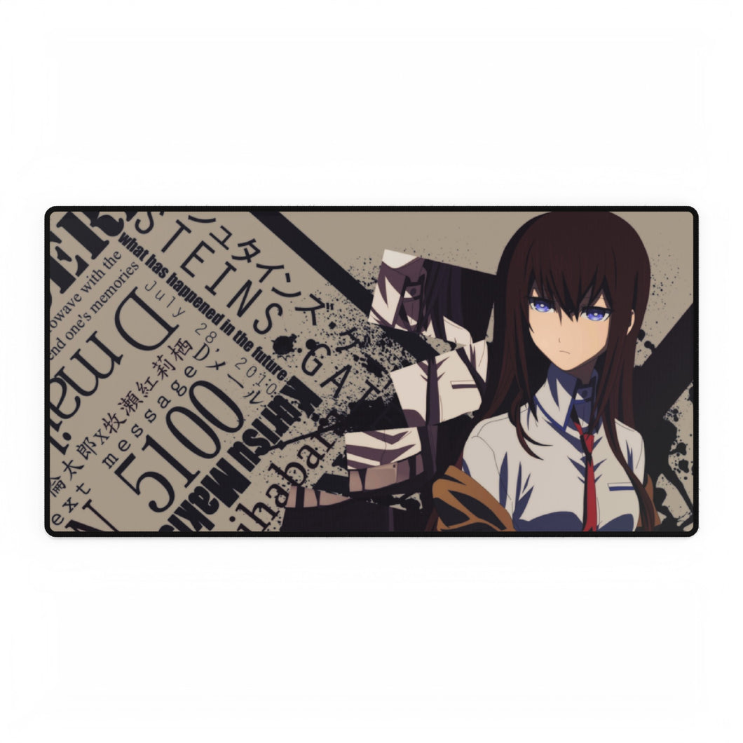 Tapis de souris Makise Kurisu (tapis de bureau)