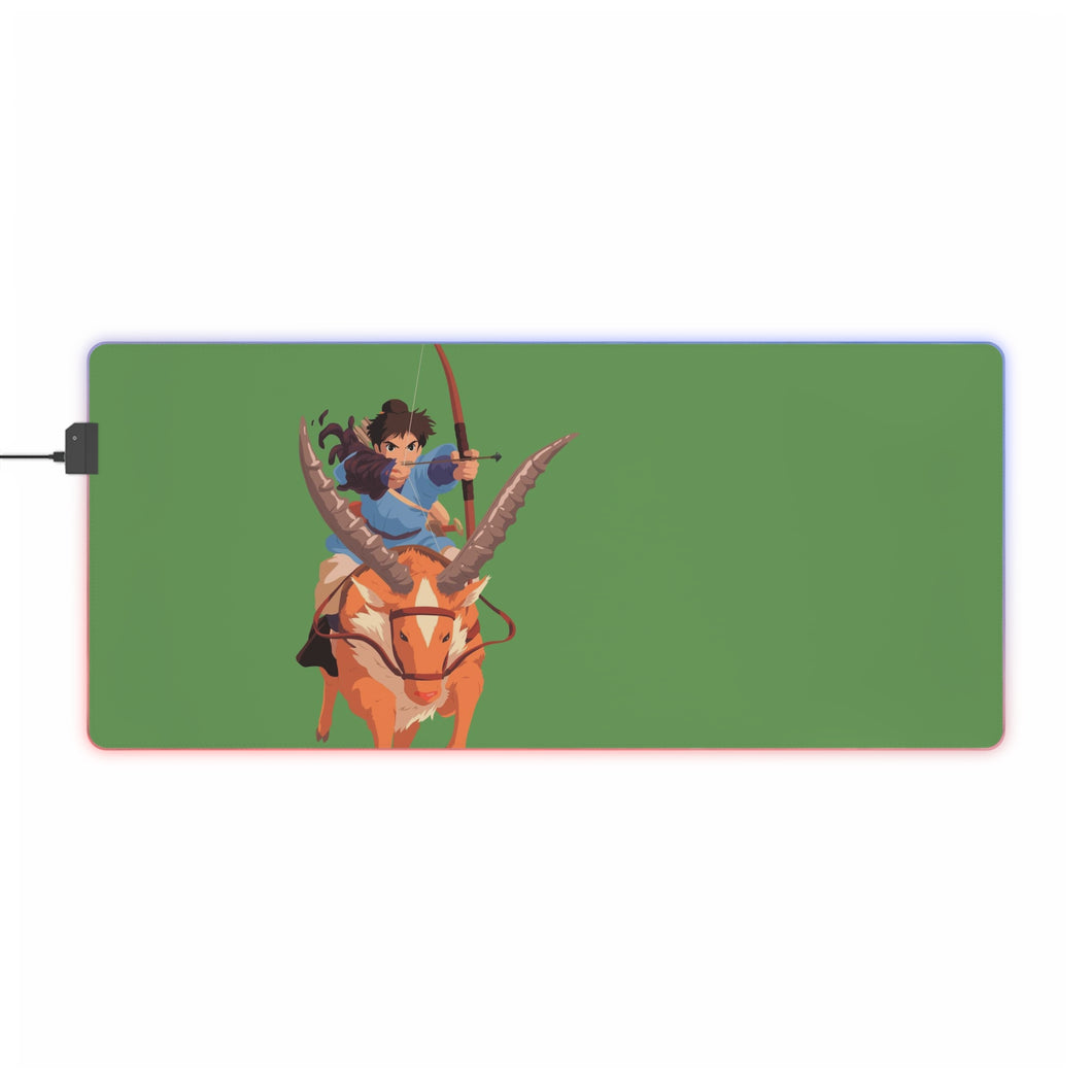 Princess Mononoke Ashitaka RGB LED Mouse Pad (Desk Mat)