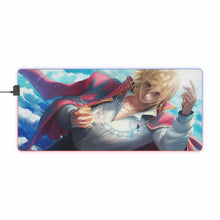 Load image into Gallery viewer, Howl&#39;s Moving Castle RGB LED Mouse Pad (Desk Mat)
