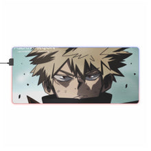 Cargar imagen en el visor de la galería, My Hero Academia Katsuki Bakugou RGB LED Mouse Pad (Desk Mat)
