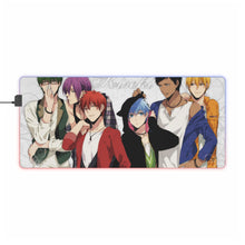 Cargar imagen en el visor de la galería, Kuroko&#39;s Basketball Tetsuya Kuroko, Daiki Aomine, Atsushi Murasakibara RGB LED Mouse Pad (alfombra de escritorio)
