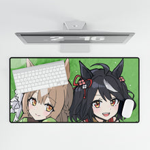 Cargar imagen en el visor de la galería, Kitasan Black &amp; Satono Diamond Mouse Pad (Desk Mat)
