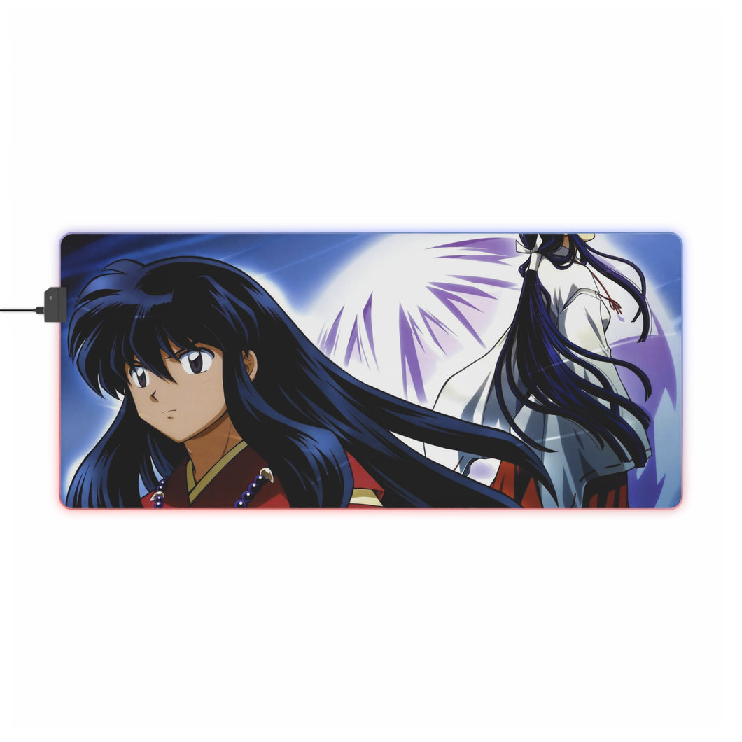 Alfombrilla de ratón LED RGB InuYasha (alfombrilla de escritorio)