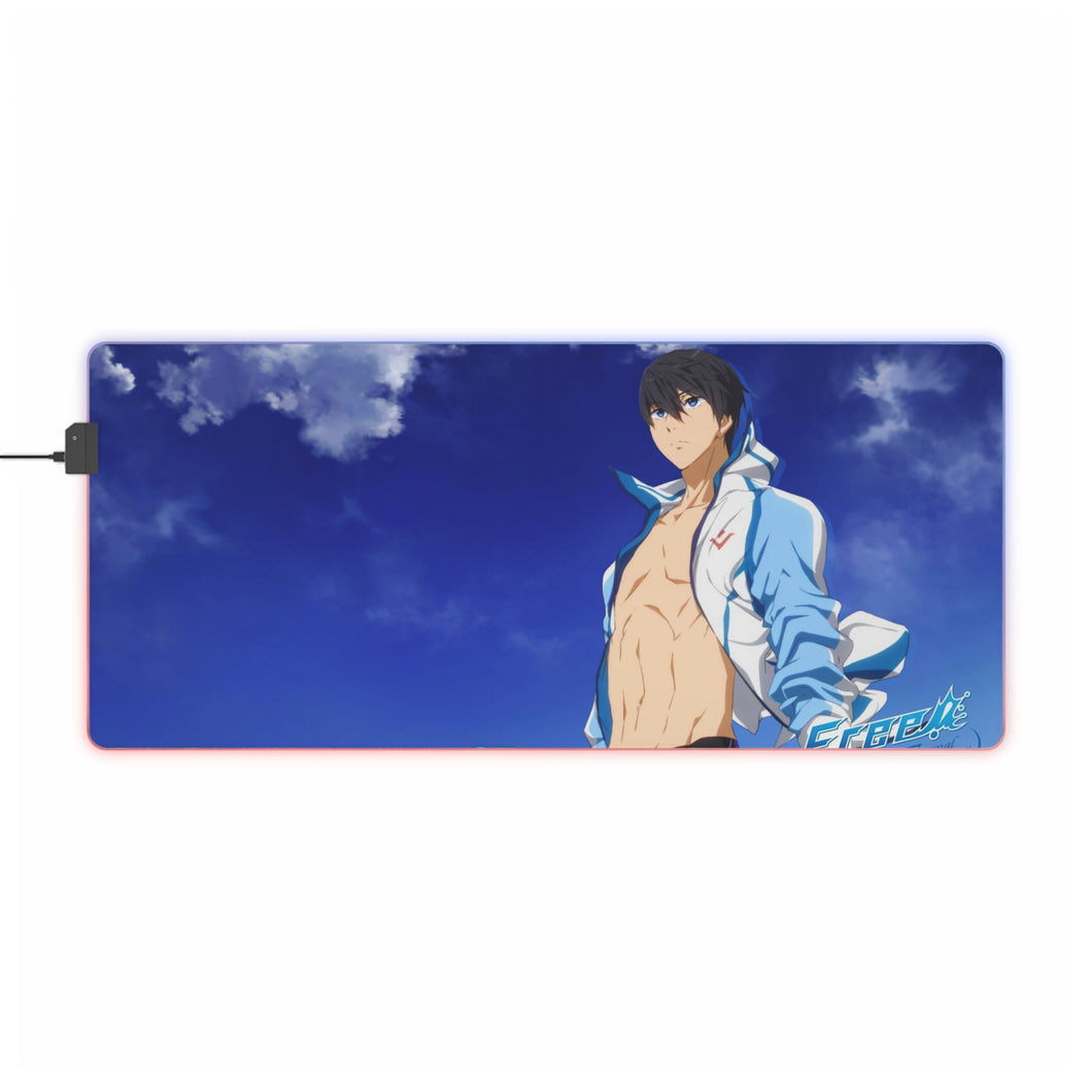 Free! Haruka Nanase RGB LED Mouse Pad (Desk Mat)