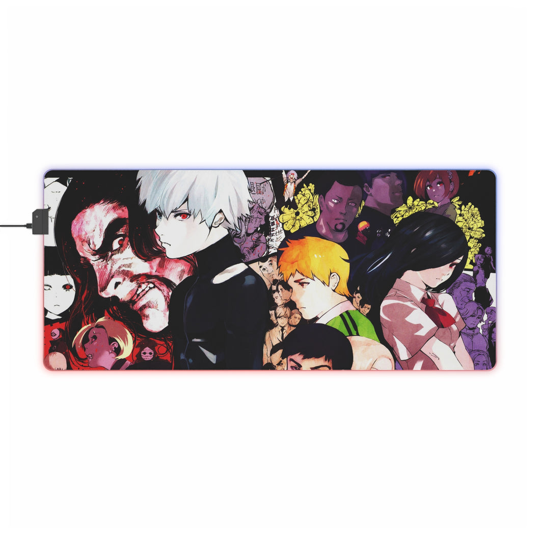 Anime Tokyo Ghoul RGB LED Mouse Pad (Desk Mat)