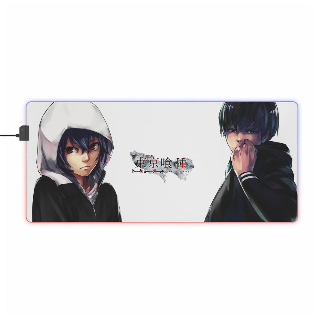 Anime Tokyo Ghoul RGB LED Mouse Pad (Desk Mat)