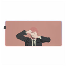 Load image into Gallery viewer, Anime Chainsaw Man RGB LED Mouse Pad (Desk Mat)
