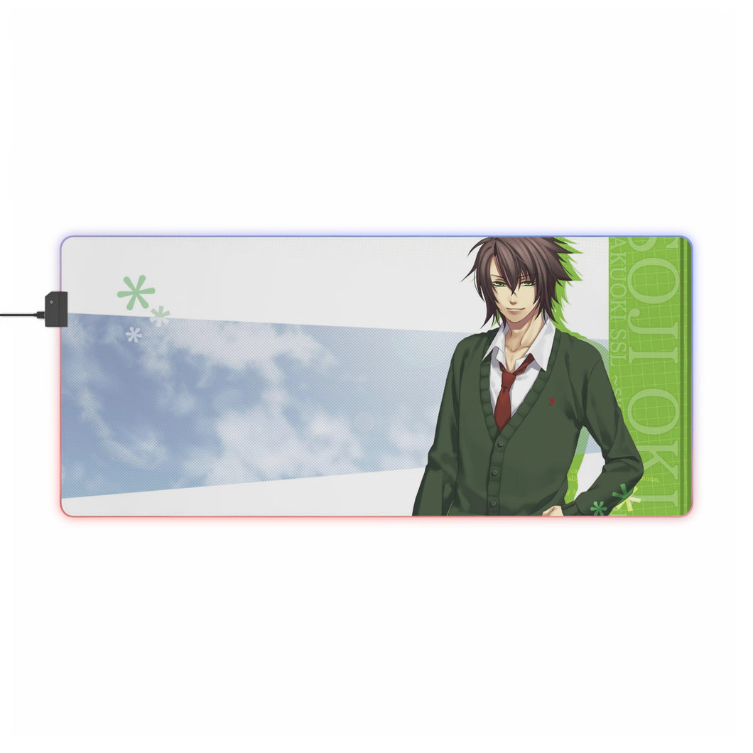 Hakuouki Shinsengumi Kitan RGB LED Mouse Pad (Desk Mat)