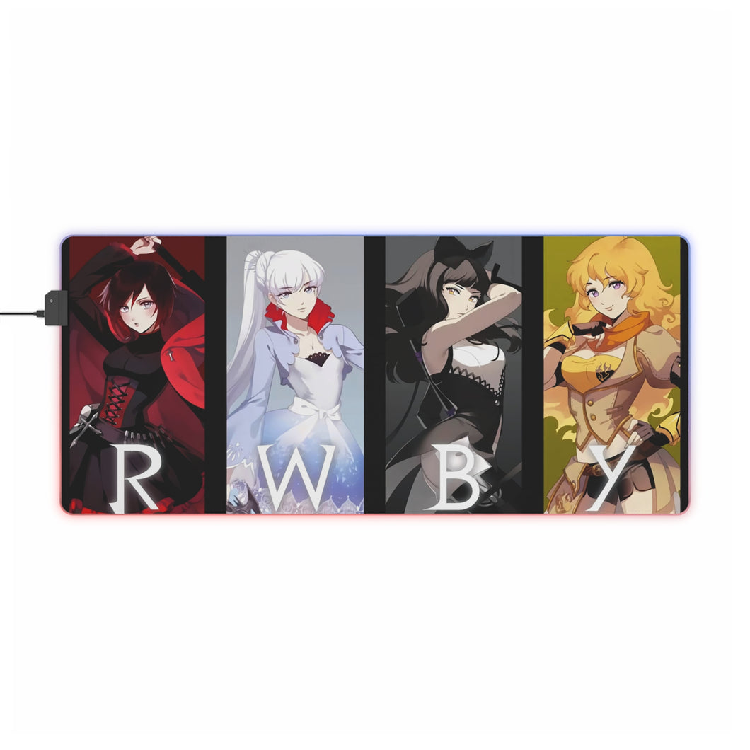 Anime RWBY RGB LED Mouse Pad (Desk Mat)