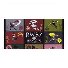 Charger l&#39;image dans la galerie, Tapis de souris Anime RWBYr (tapis de bureau)
