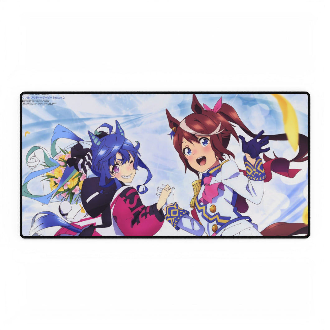 Tapis de souris (tapis de bureau) Anime Uma Musume : Pretty Der