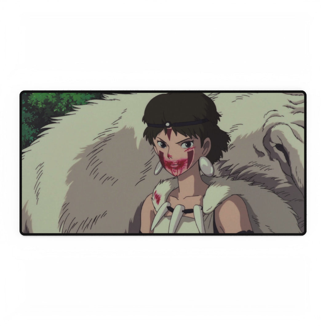 Anime Princess Mononoker Mouse Pad (Desk Mat)