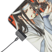 Charger l&#39;image dans la galerie, Tapis de souris LED RVB Wei Ying et Lan Zhan (tapis de bureau)
