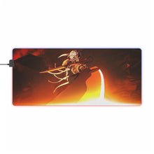 Charger l&#39;image dans la galerie, Tapis de souris LED RVB Kimetsu no Yaiba : Yuukaku-hen / Demon Slayer : Entertainment District Arc (tapis de bureau)
