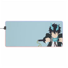 Cargar imagen en el visor de la galería, Blue Exorcist RGB LED Mouse Pad (Desk Mat)
