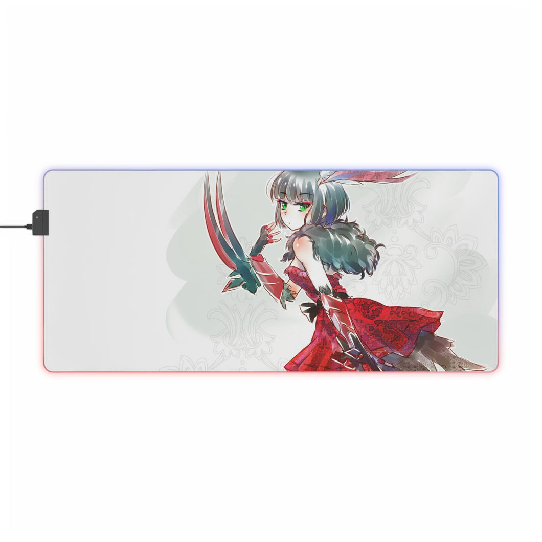 Tapis de souris LED RGB Anime RWBY (tapis de bureau)