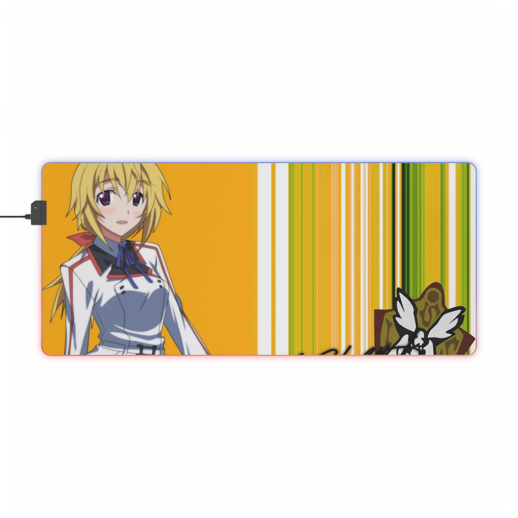 Tapis de souris LED RGB Infinite Stratos (tapis de bureau)