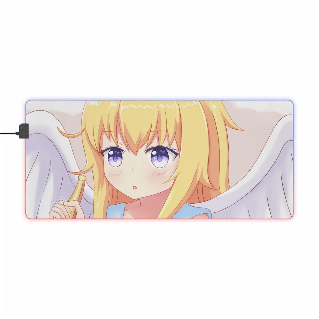 Gabriel DropOut Gabriel Tenma White RGB LED Mouse Pad (Desk Mat)