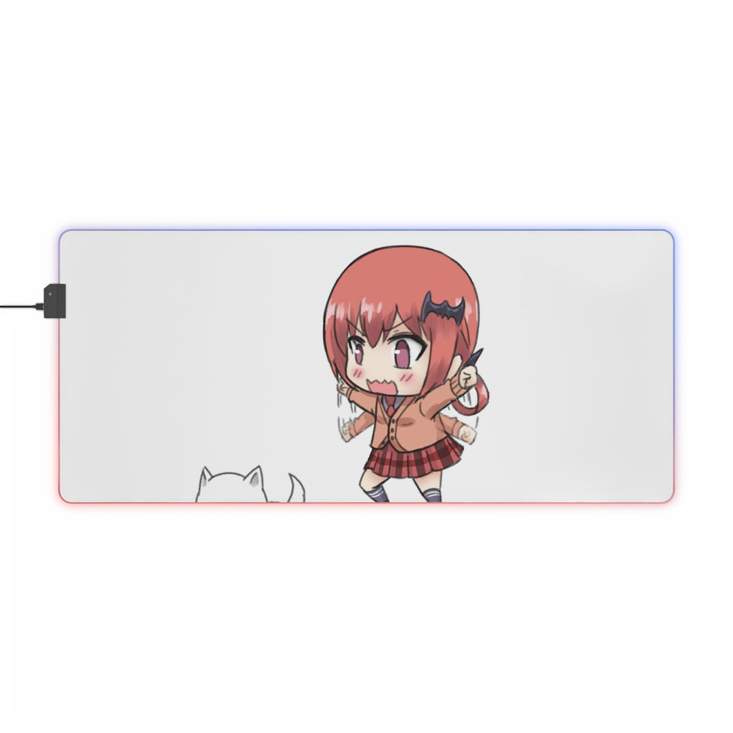 Gabriel DropOut Satanichia Kurumizawa Mcdowell RGB LED Mouse Pad (Desk Mat)