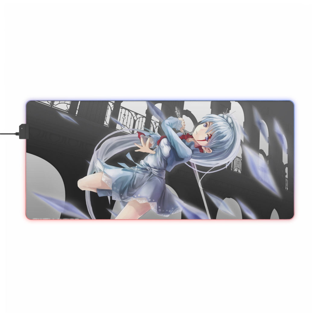 Tapis de souris LED RGB Anime RWBY (tapis de bureau)