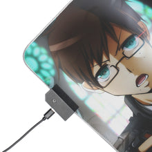 Cargar imagen en el visor de la galería, Blue Exorcist Yukio Okumura RGB LED Mouse Pad (Desk Mat)
