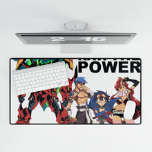 Load image into Gallery viewer, Raw Raw Fight The Power Mouse Pad (Desk Mat)
