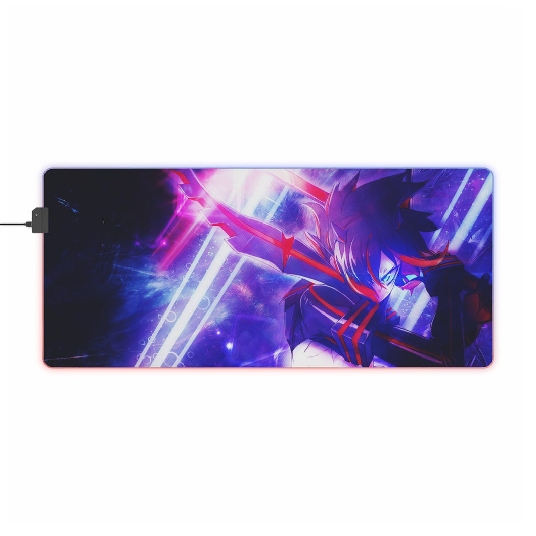 Tapis de souris LED RVB Anime Kill La Kill (tapis de bureau)