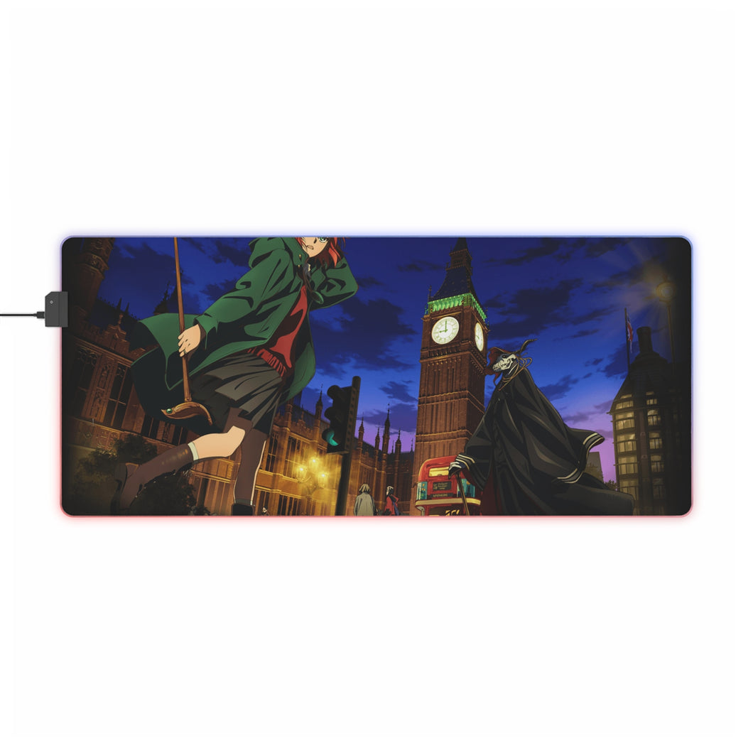 The Ancient Magus' Bride Chise Hatori, Elias Ainsworth RGB LED Mouse Pad (Desk Mat)