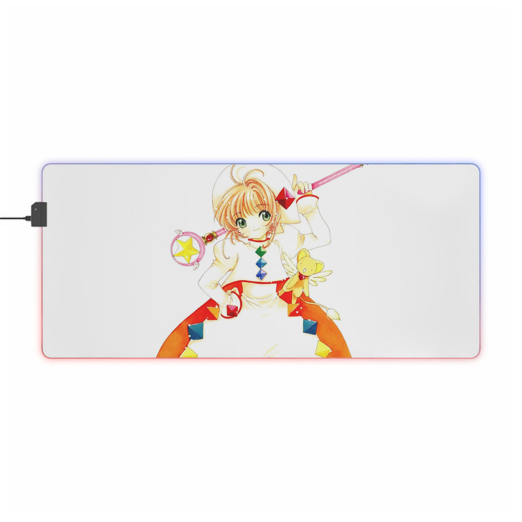 Cardcaptor Sakura Sakura Kinomoto, Keroberos RGB LED Mouse Pad (Desk Mat)