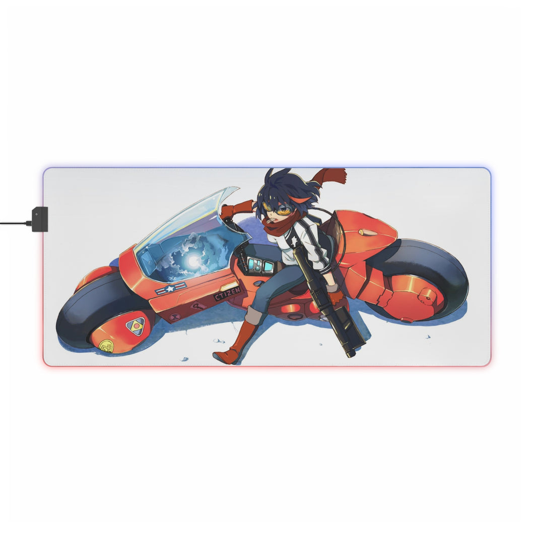 Tapis de souris LED RVB Kill La Akira (tapis de bureau)