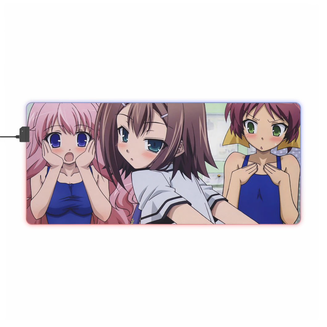 Baka And Test RGB LED Mouse Pad (Desk Mat)