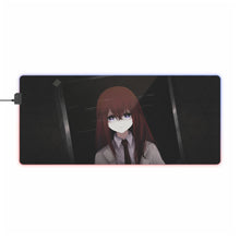 Cargar imagen en el visor de la galería, Alfombrilla de ratón con LED RGB Kurisu Makise (alfombrilla de escritorio)
