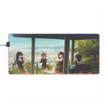 Load image into Gallery viewer, Sound! Euphonium Kumiko Oumae, Reina Kousaka, Hazuki Katou, Sapphire Kawashima RGB LED Mouse Pad (Desk Mat)
