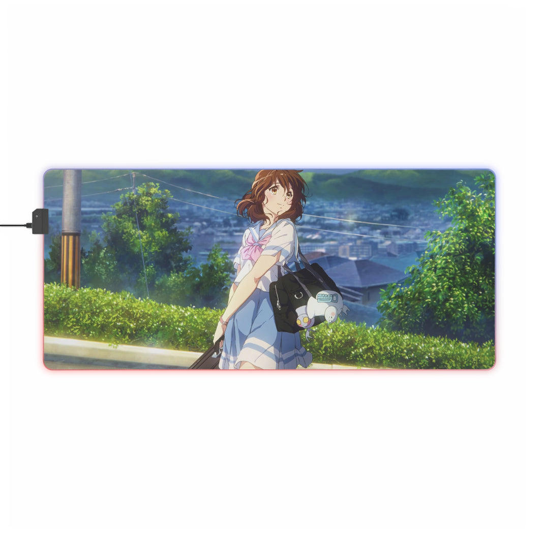 Sound! Euphonium Kumiko Oumae RGB LED Mouse Pad (Desk Mat)