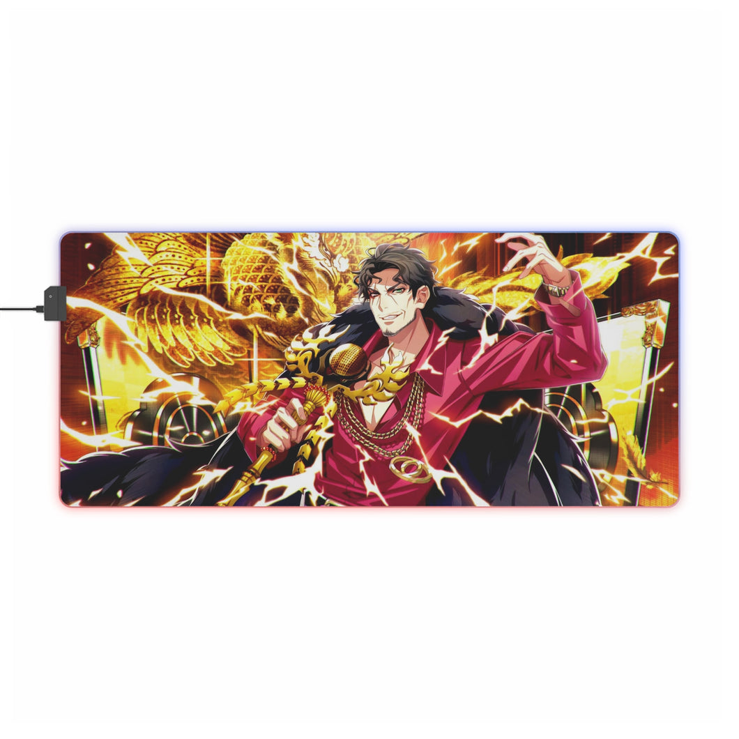 Tapis de souris LED RVB Hypnosis Mic (tapis de bureau)