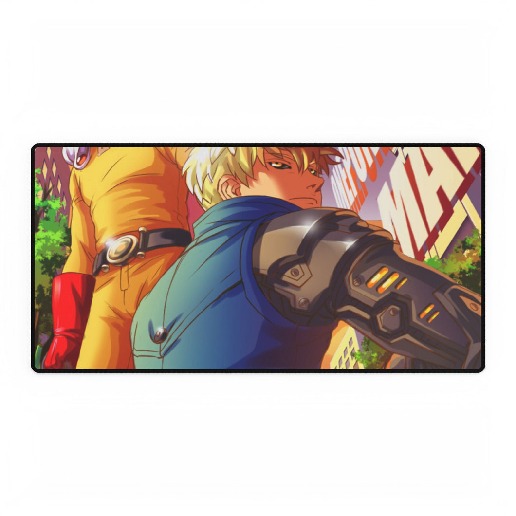 Saitama and Genos Mouse Pad (Desk Mat)